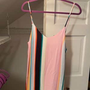 Rainbow Striped Dress From Miami